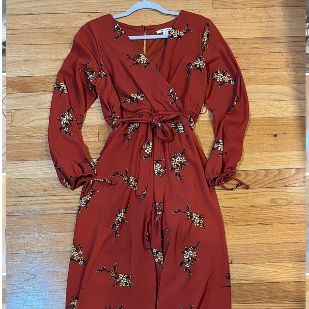 Womens floral jumpsuit